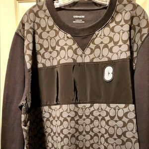 Coach mens long sleeve shirt